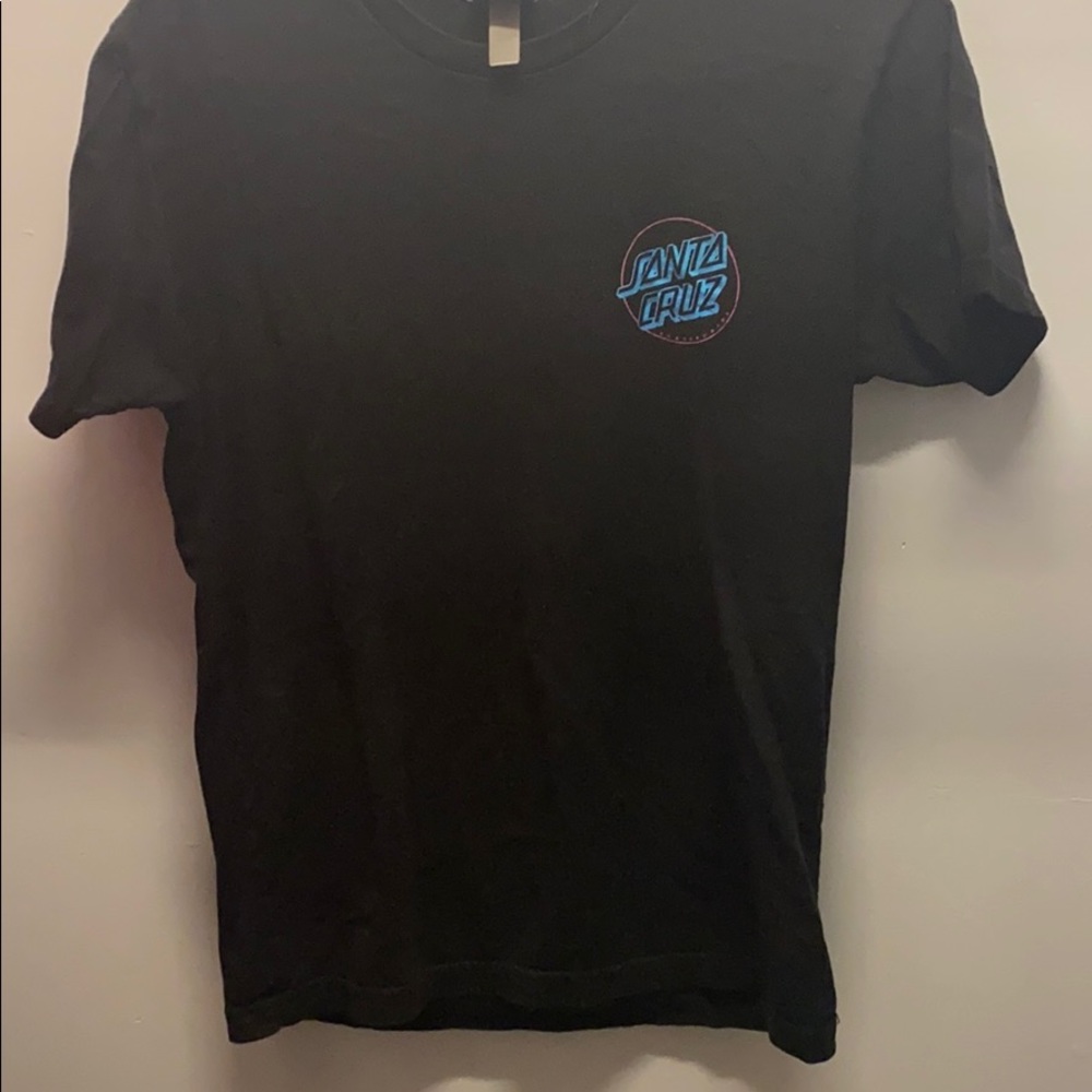 Santa cruz black short sleeve